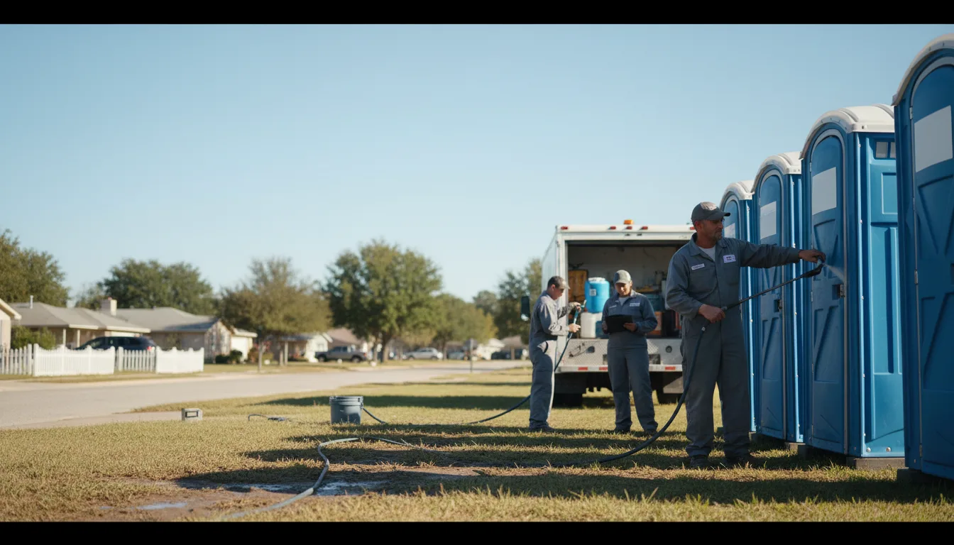 Long-Term Portable Toilet Rental in Little Rock, IA near me